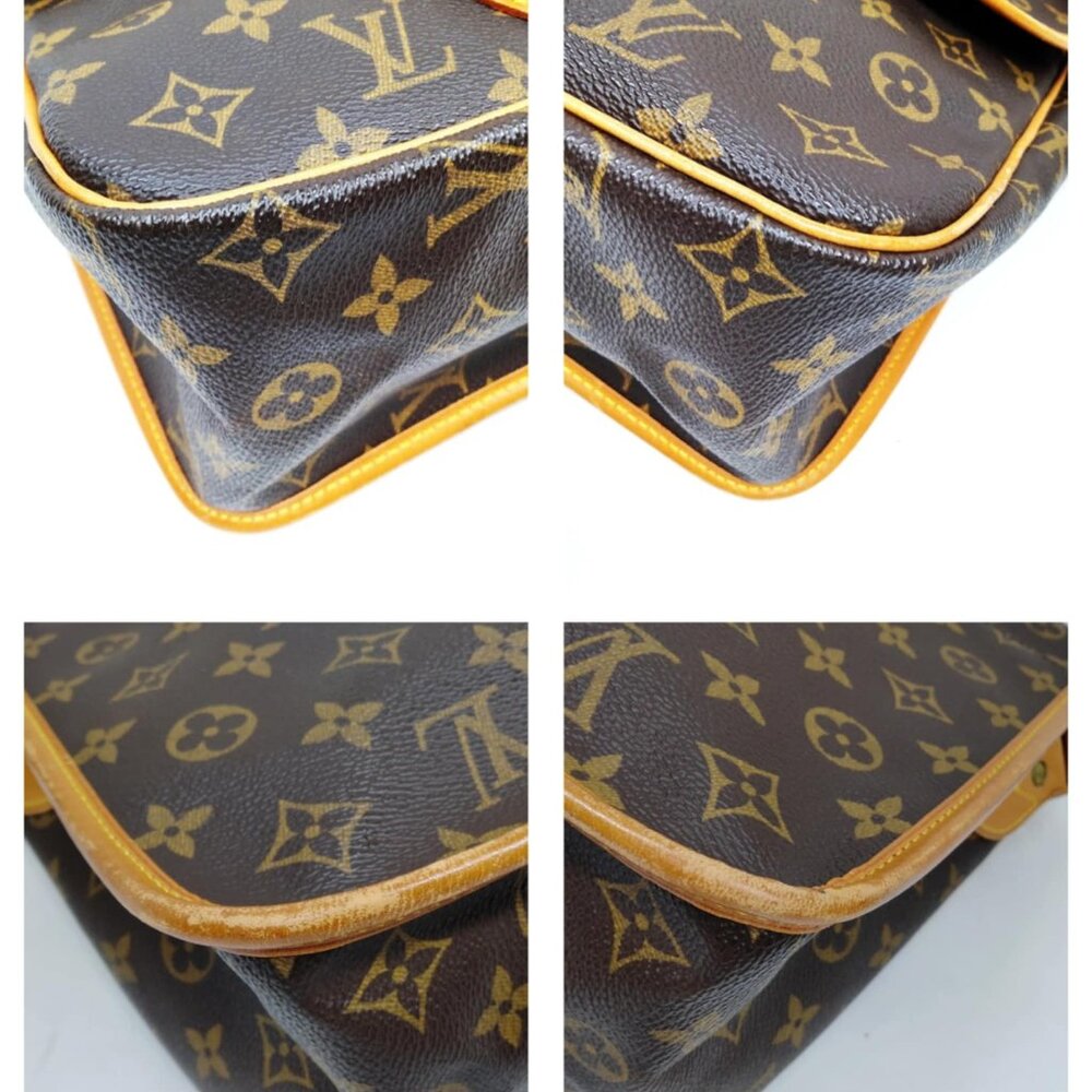 Authentic Louis Vuitton Gibeciere GM Brown Monogram Shoulder Bag mn754-011026 - Picture 6 of 16